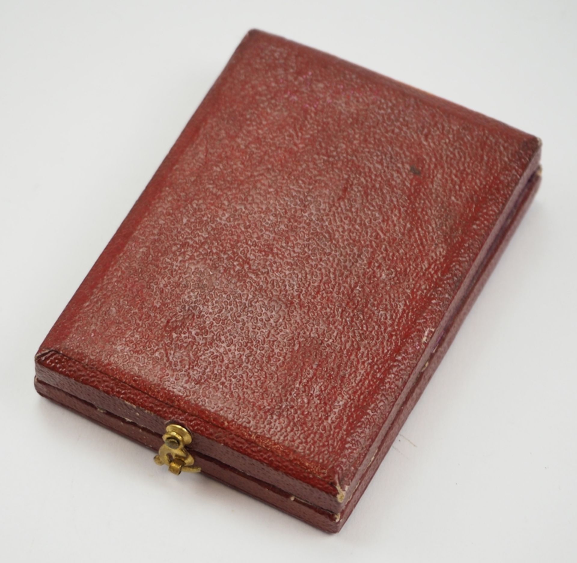 Baden: Erinnerungskreuz für freiwillige Krankenpflege (1870-1871) Etui. - Bild 3 aus 3