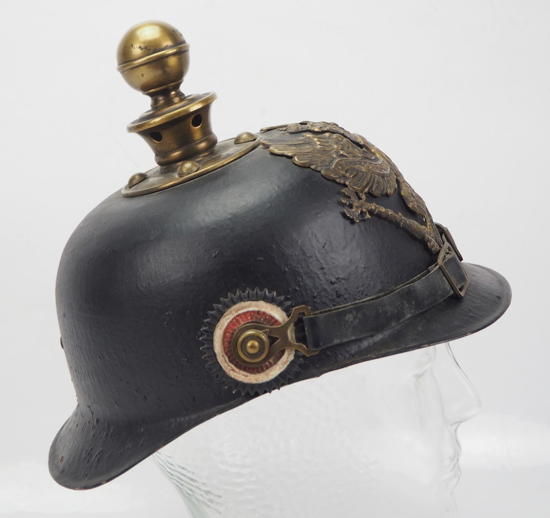 Preussen: Helm für Mannschaften der Artillerie. - Bild 3 aus 5