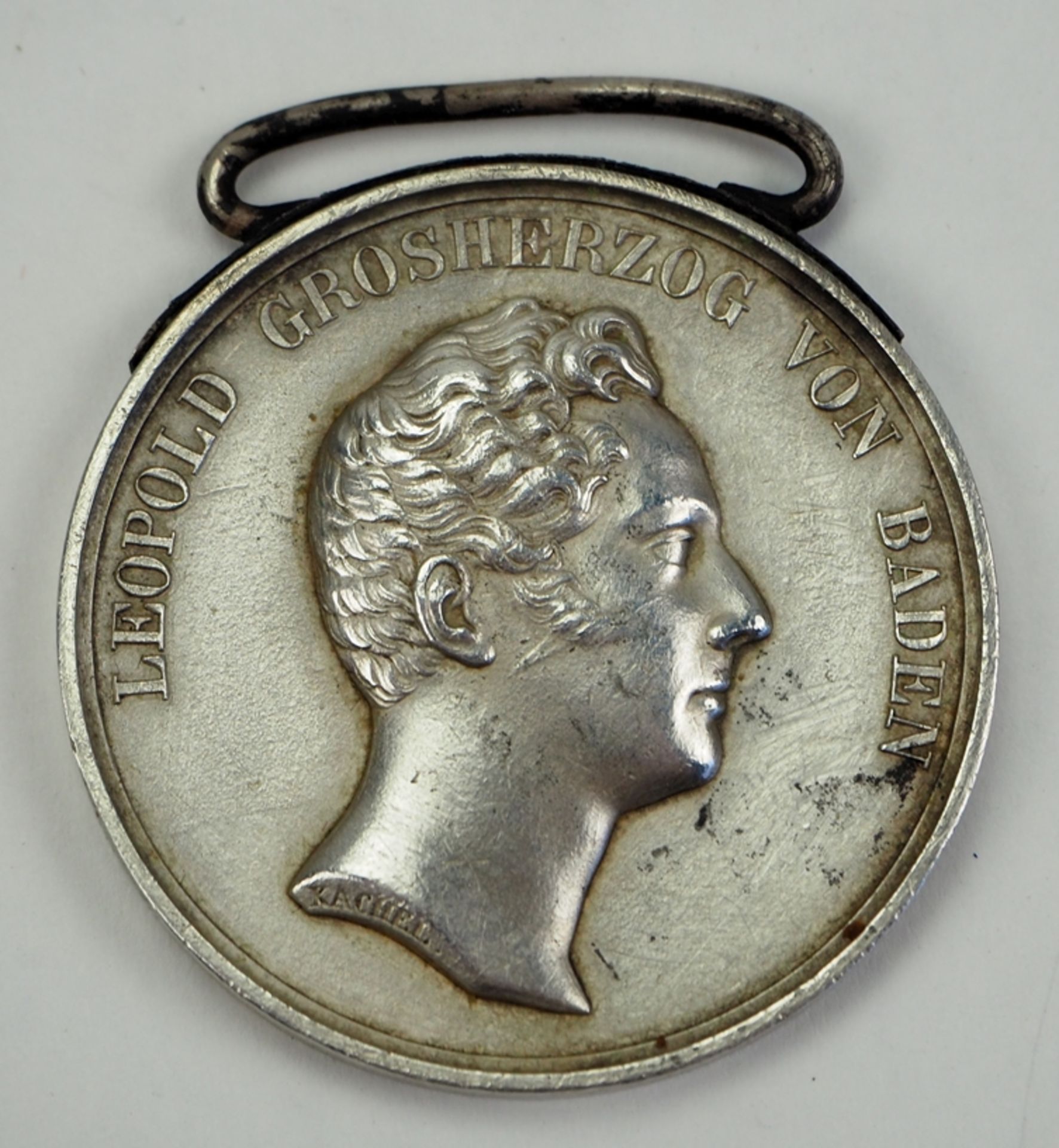 Baden: Silberne Zivilverdienstmedaille, Leopold (1830-1852).