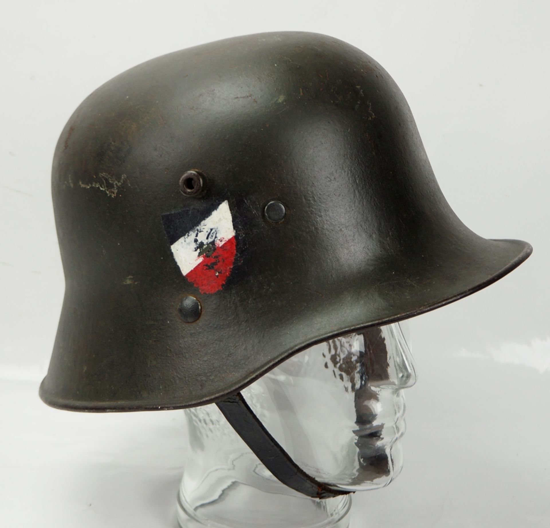 Deutsches Reich: Stahlhelm M17. - Bild 2 aus 4