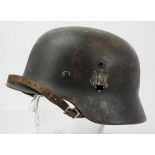 Wehrmacht: Stahlhelm M35.