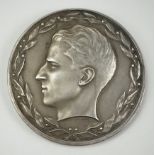 Belgien: Silbermedaille auf Baudouin I. (1953-1993)