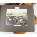 Helgoland Fotoalbum und Glasplatten-Negative.