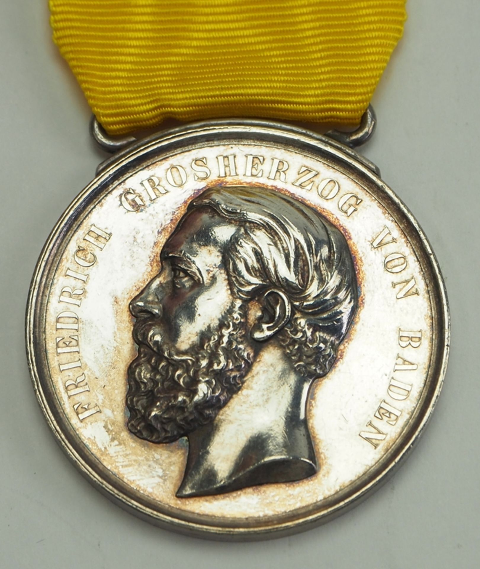 Baden: Silberne Zivilverdienstmedaille, Friedrich.