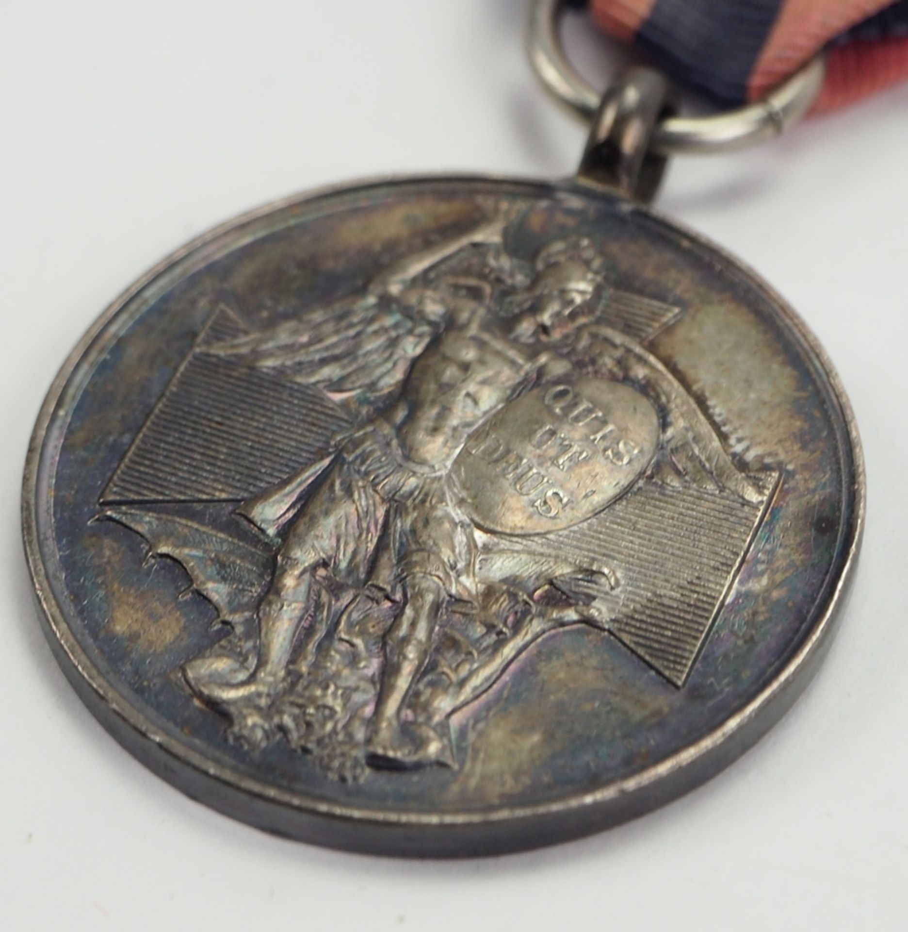 Bayern: Verdienstorden vom Hl. Michael, Silberne Medaille. - Image 2 of 3