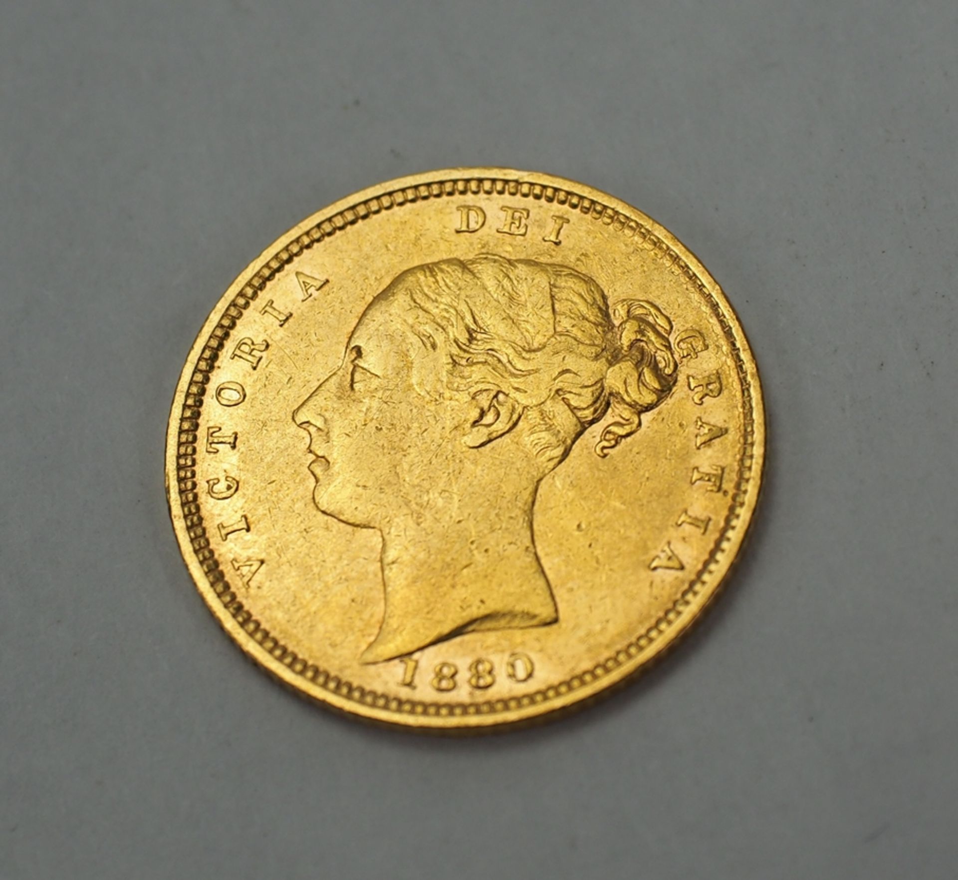 Großbritannien: Half Sovereign 1880 - GOLD.