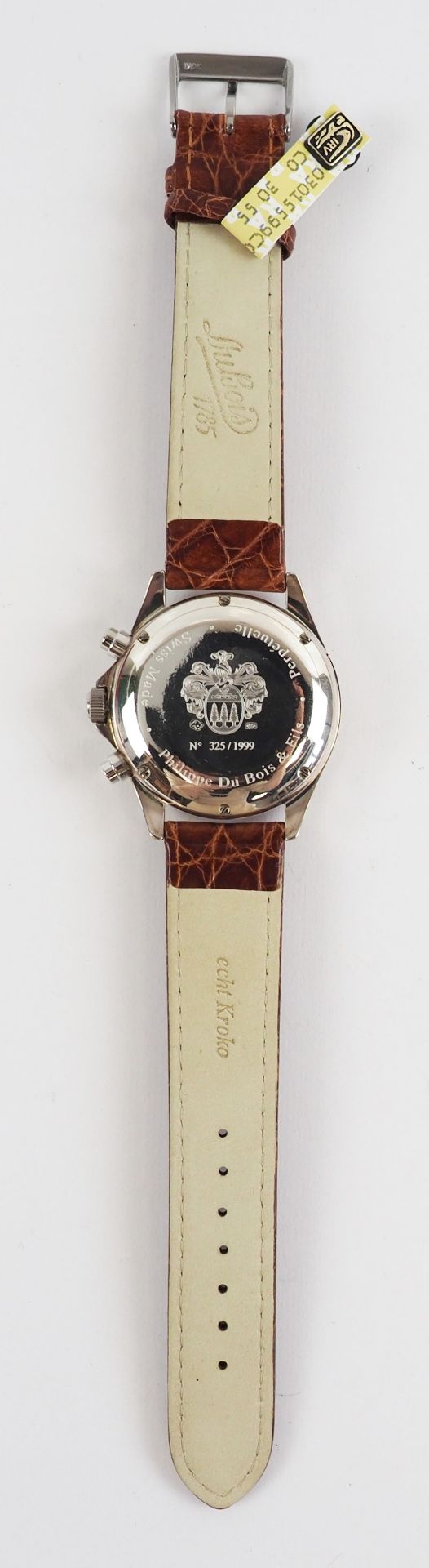 Philippe du Bois & Fils, Schweiz: Herrenarmbanduhr. - Image 4 of 5