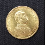 Preussen: 20 Mark 1914 - GOLD.