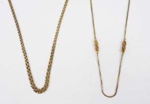 Halskette GOLD - 2 Exemplare.