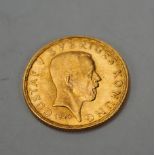 Schweden: 5 Kronen 1920 - GOLD.