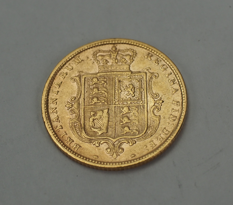 Großbritannien: Half Sovereign 1880 - GOLD. - Image 2 of 2