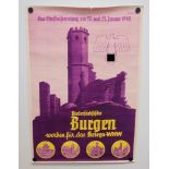 WHW: Plakat Gau-Straßensammlung 1940 Niedersachsen.