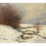 Vitzthum, Franz: Winterlandschaft.