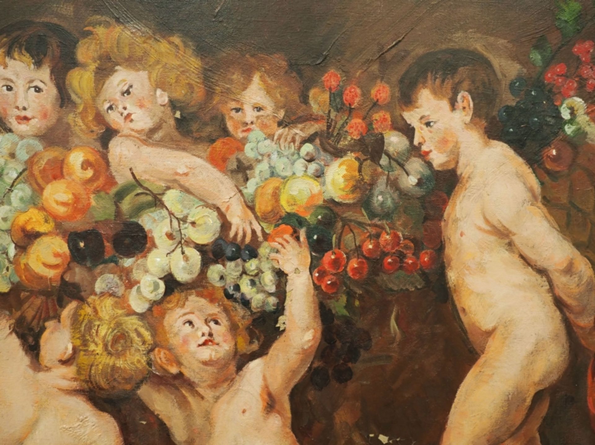 Haag, Alfred: 'Der Früchtekranz', nach Rubens. - Image 5 of 9