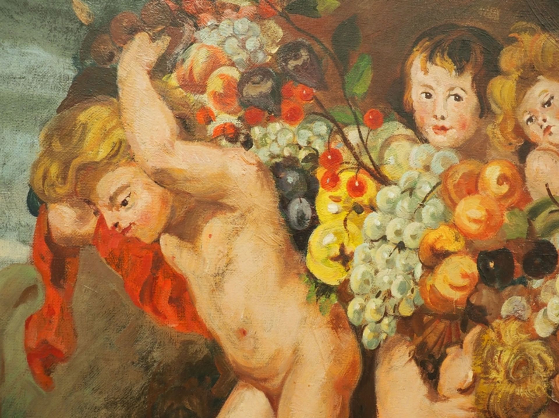 Haag, Alfred: 'Der Früchtekranz', nach Rubens. - Image 4 of 9