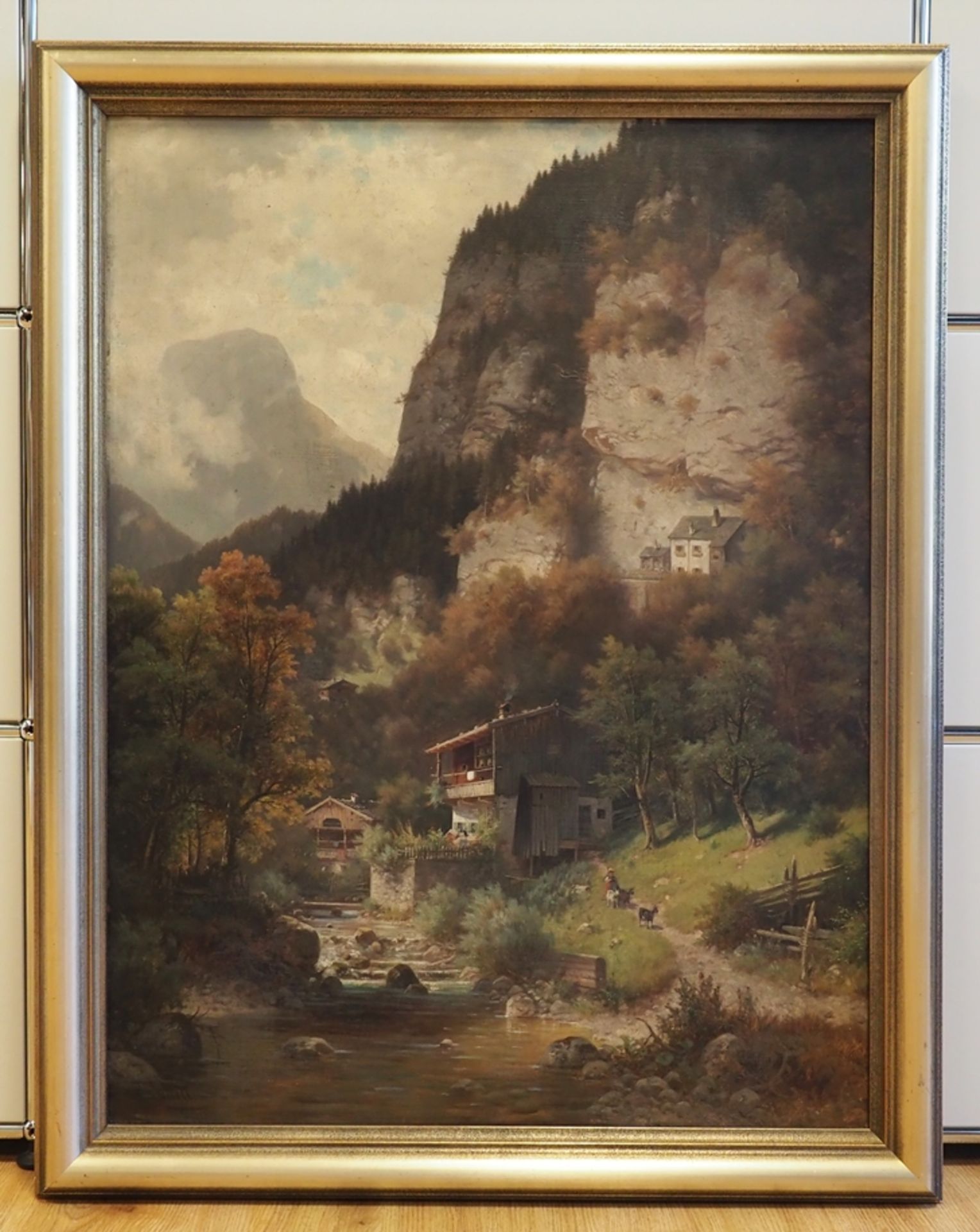 Sckell, Ludwig: Weber an der Wand - Oberaudorf. - Image 2 of 5