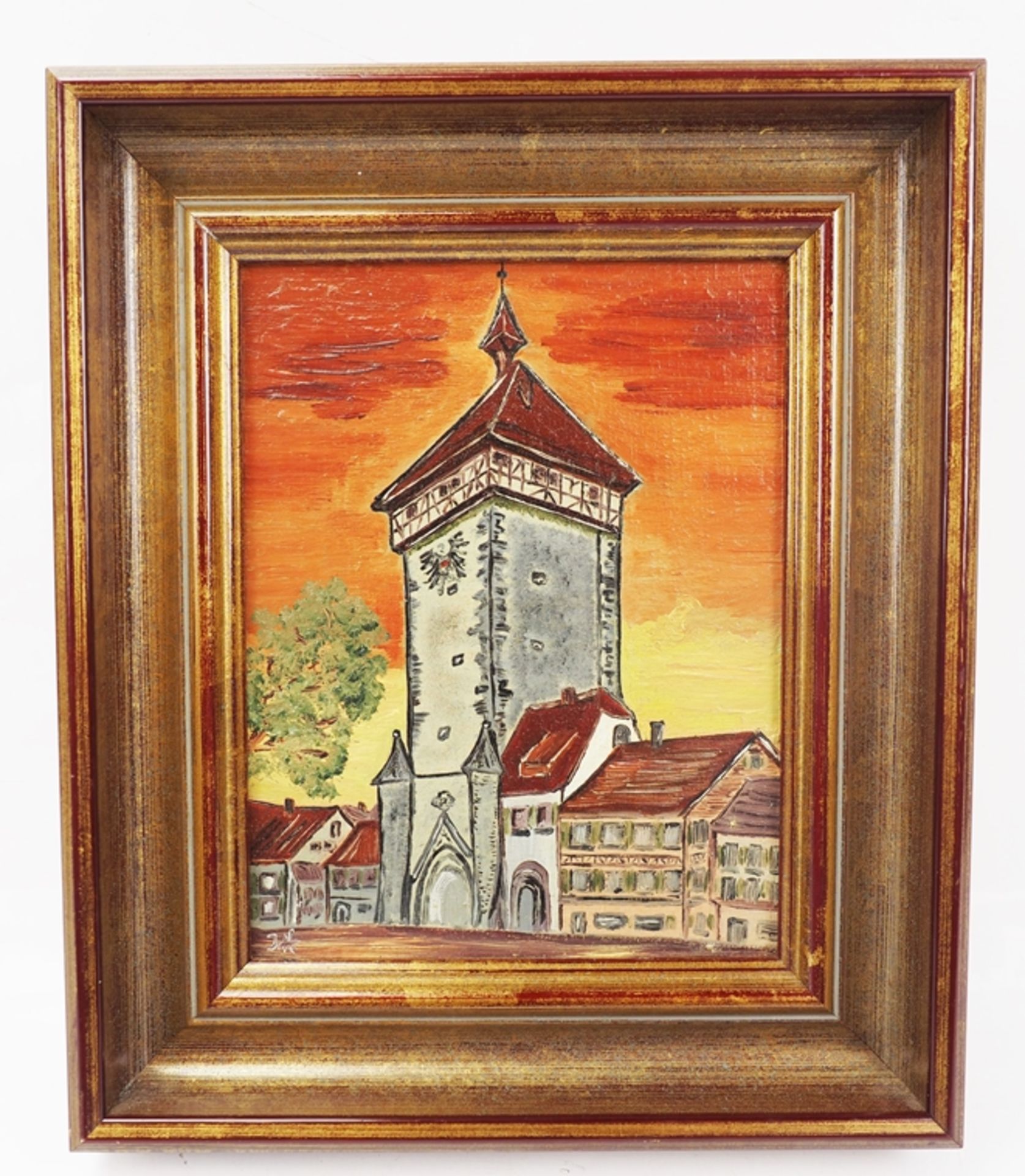 Hilsenbeck, Joachim: Tübinger Tor in Reutlingen. - Image 2 of 3