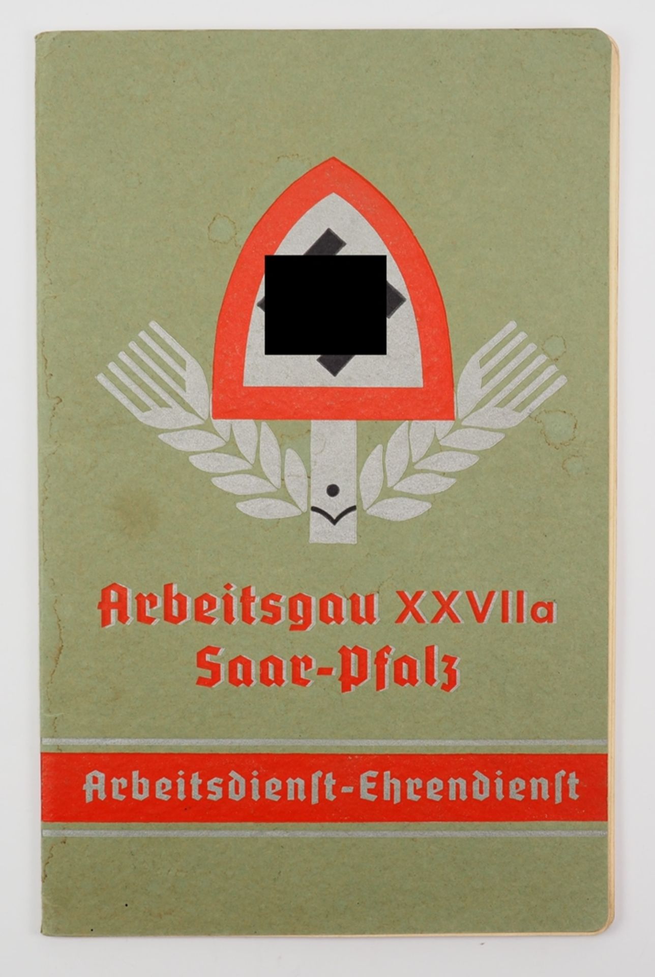 RAD: Fotoalbum eines Angehörigen des Arbeitsgau XXVIIa Saar-Pfalz.