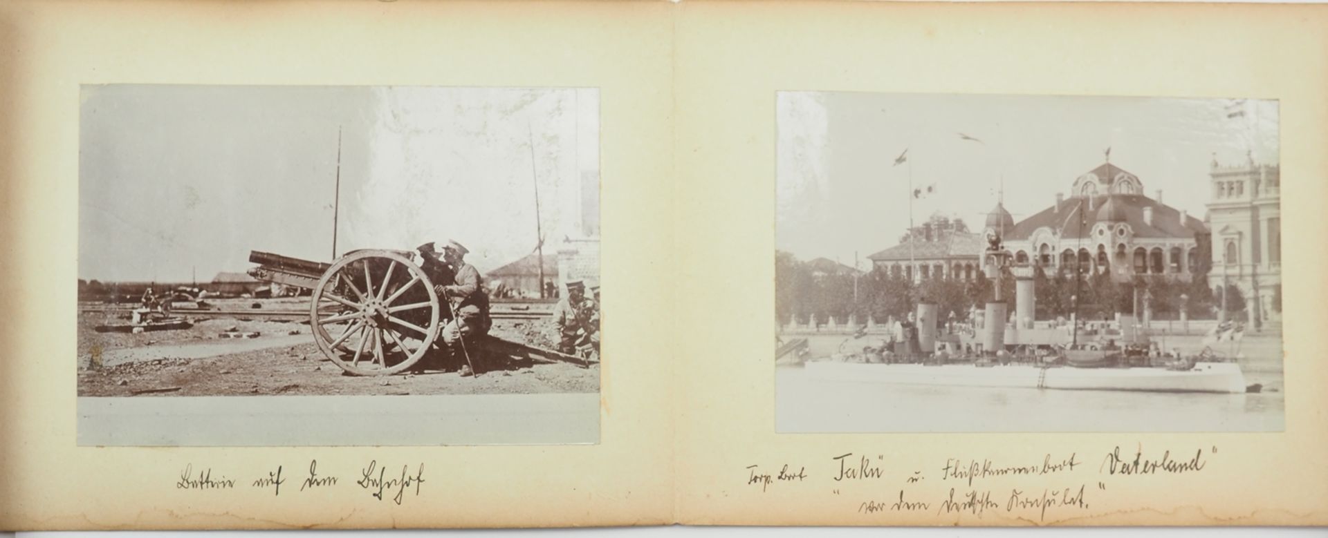 Deutsches Reich: Fotoalbum China / Tsingtau eines Obermaschinisten auf dem Torpedoboot S.M.S S90 - - Image 6 of 9