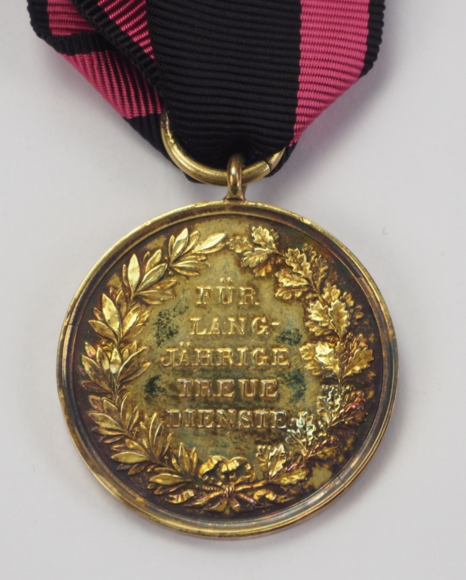 Hessen: Ludwigsorden, Ernst Ludwig, Für Langjährige Treue Dienste, Medaille in Gold. - Image 3 of 3