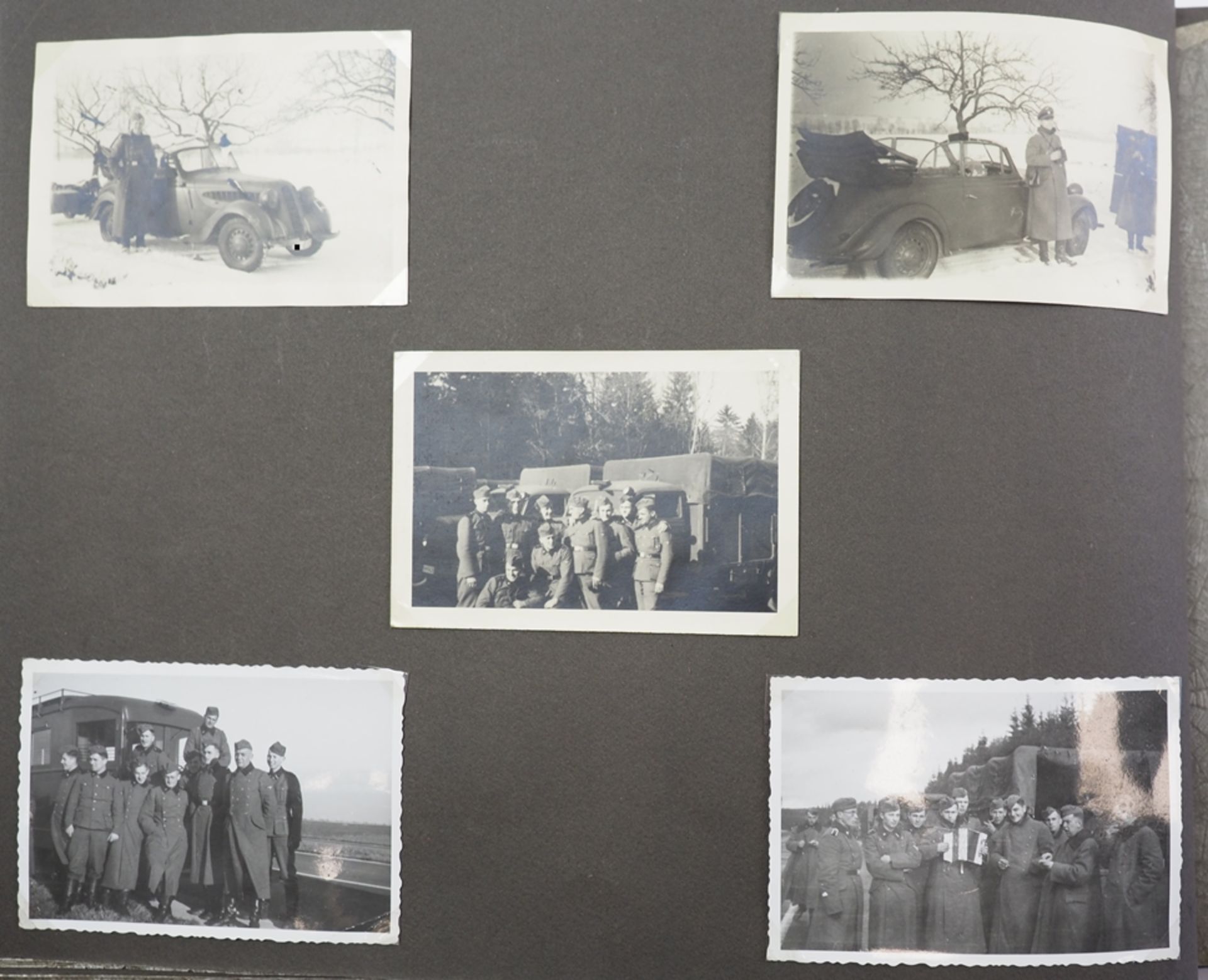 Fotoalbum eines SS-Soldaten "Totenkopf". - Image 4 of 7