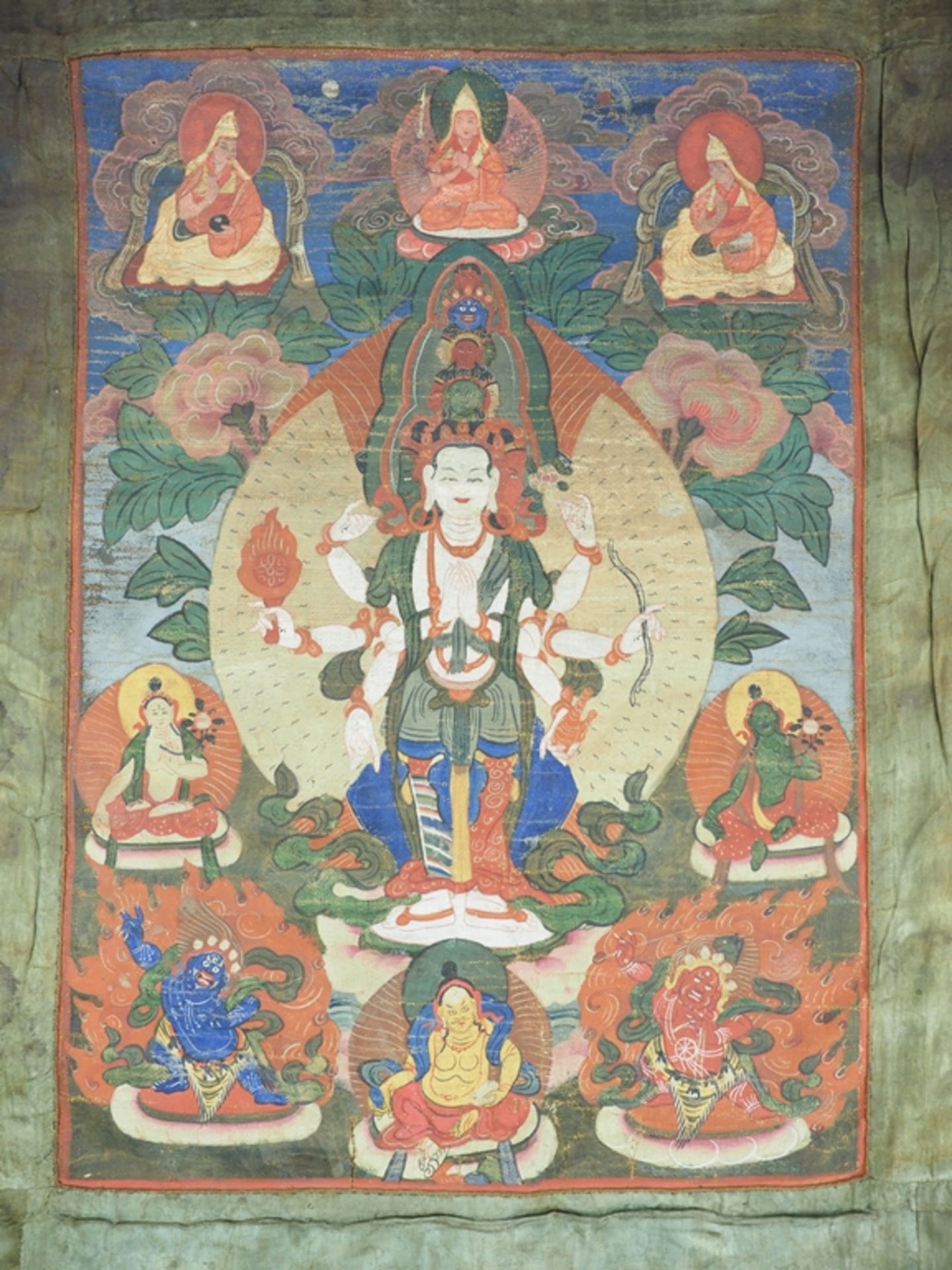 Tibet: Thangka, 18./ 19. Jh.