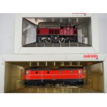 Märklin Elektrolokomotiven H0 3160 ÖBB und 3157 DB.