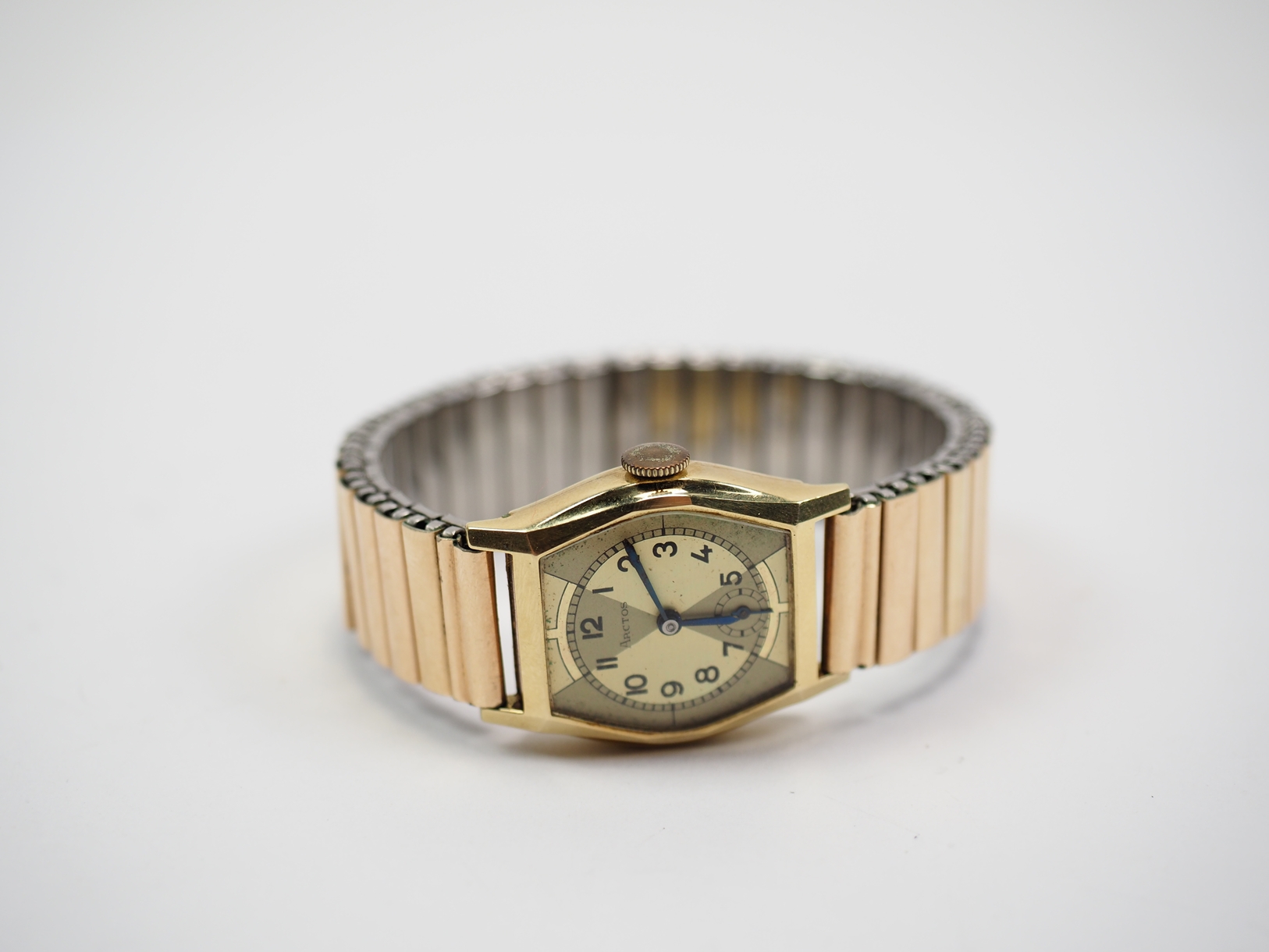 Zwei Armbanduhren mit 585er GOLD-Gehäuse. - Image 3 of 6