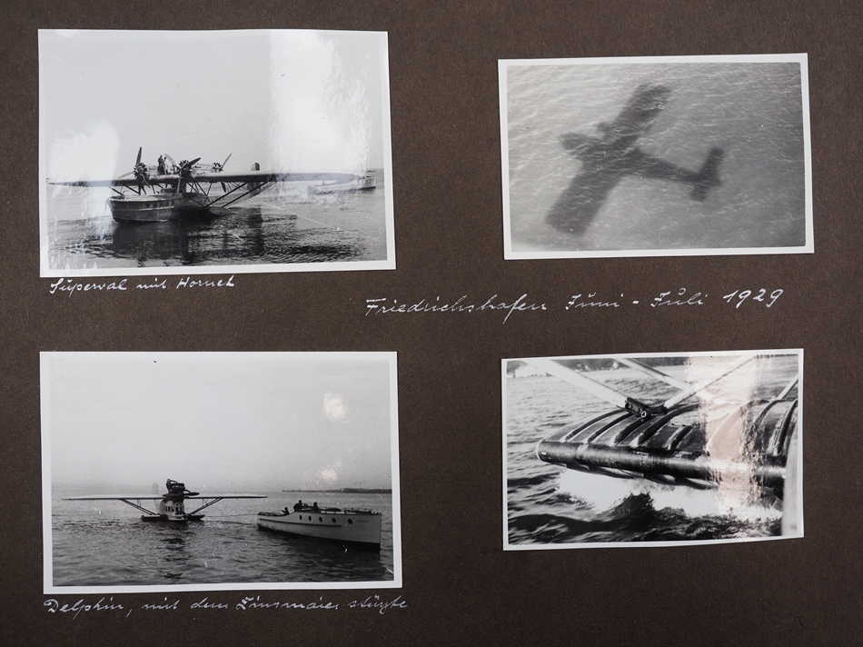 Lot Fotos und Postkarten Zeppelin/ Luftfahrt. - Image 2 of 4