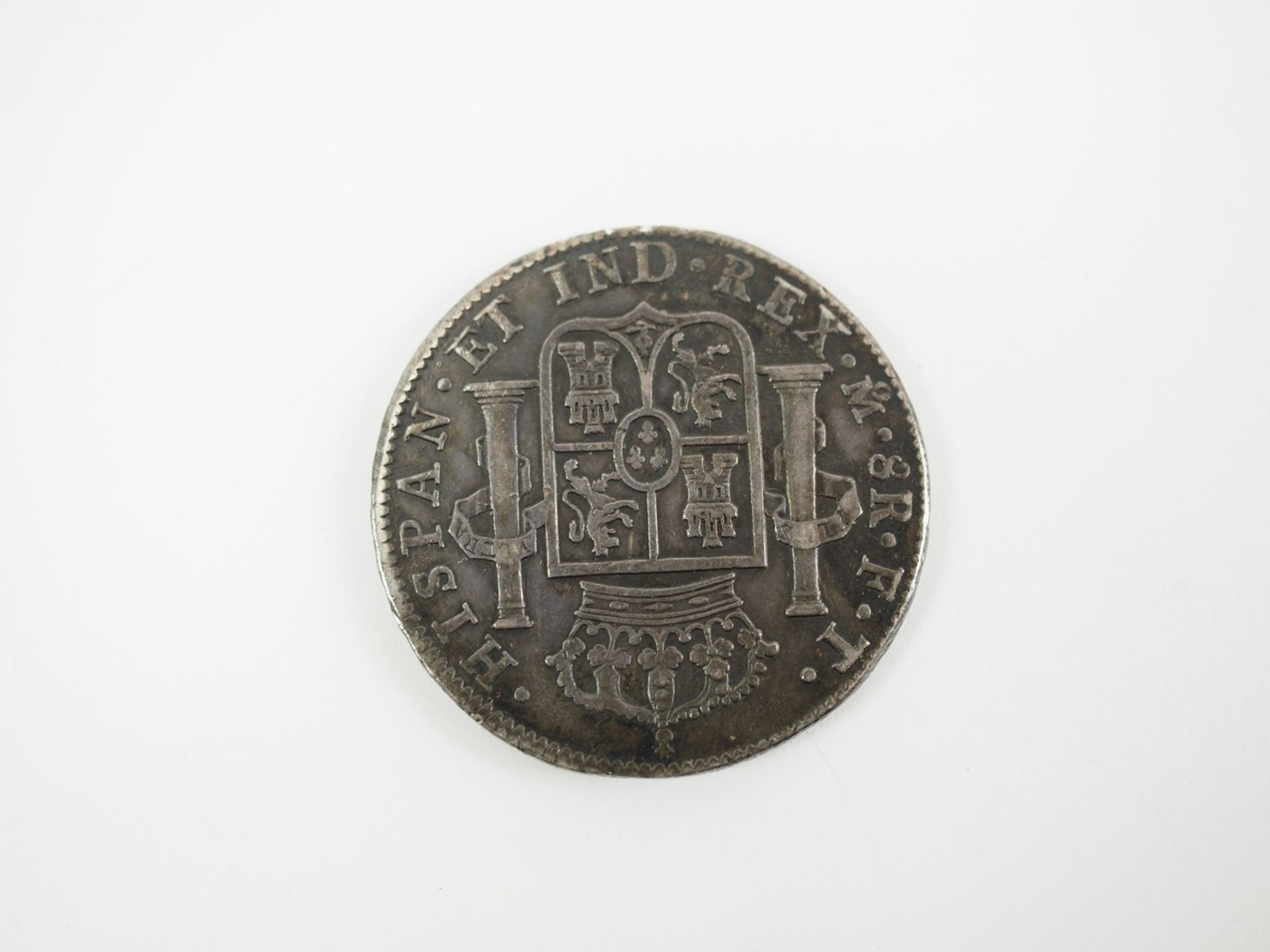 Spanien: 8 Reales Carlos IV (1788-1808), geprägt im Jahr 1803. - Image 2 of 2