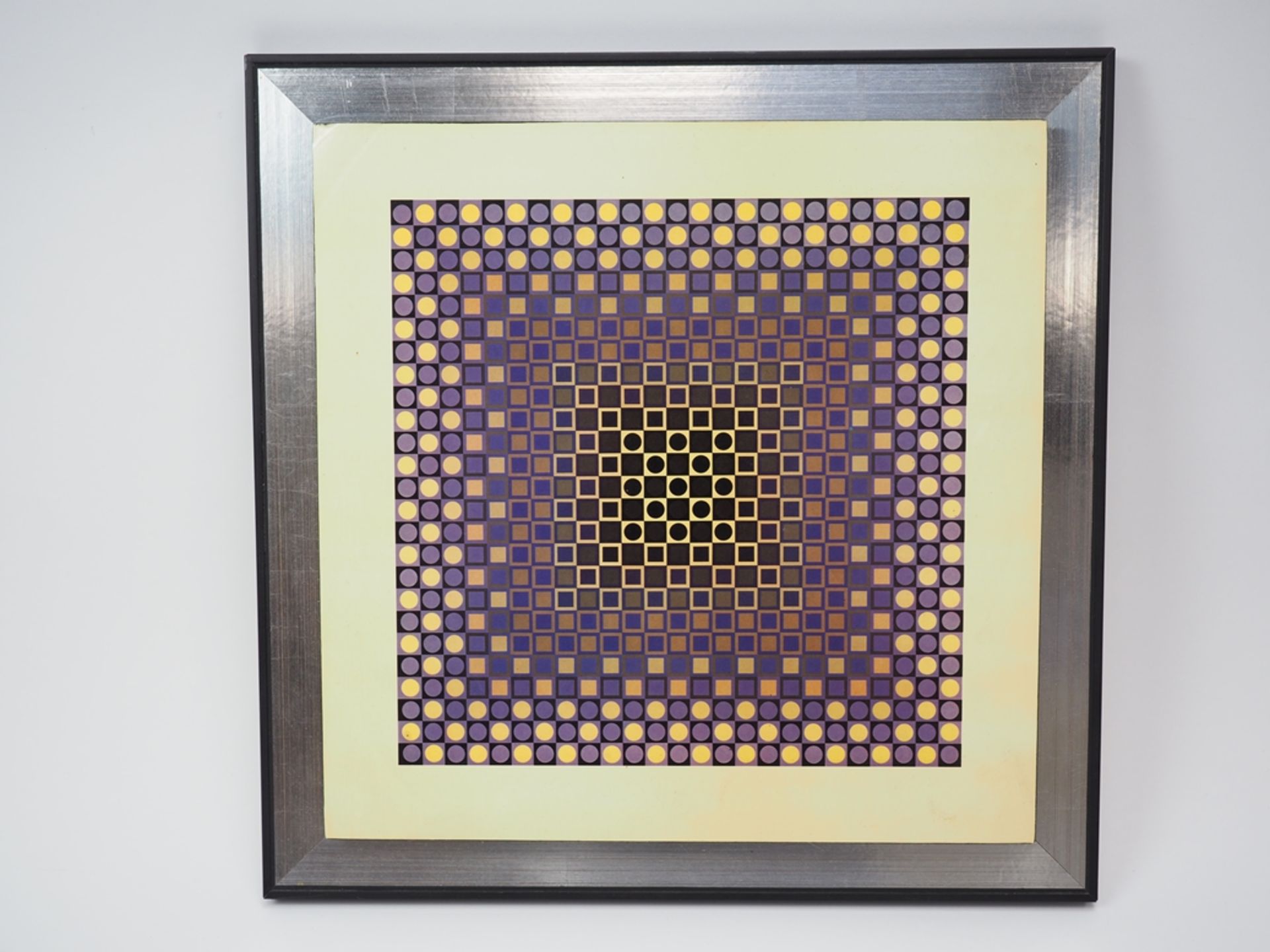 Victor Vasarely (1906-1997), Folklore Planetaire - Op-Art.