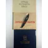 Philokartie, Philatelie und Sammelalben Zeppelin-Weltfahrten.