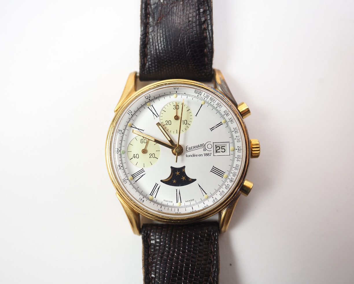 Eberhard & Co, 1887: Limitierter Schweizer Chronograph.