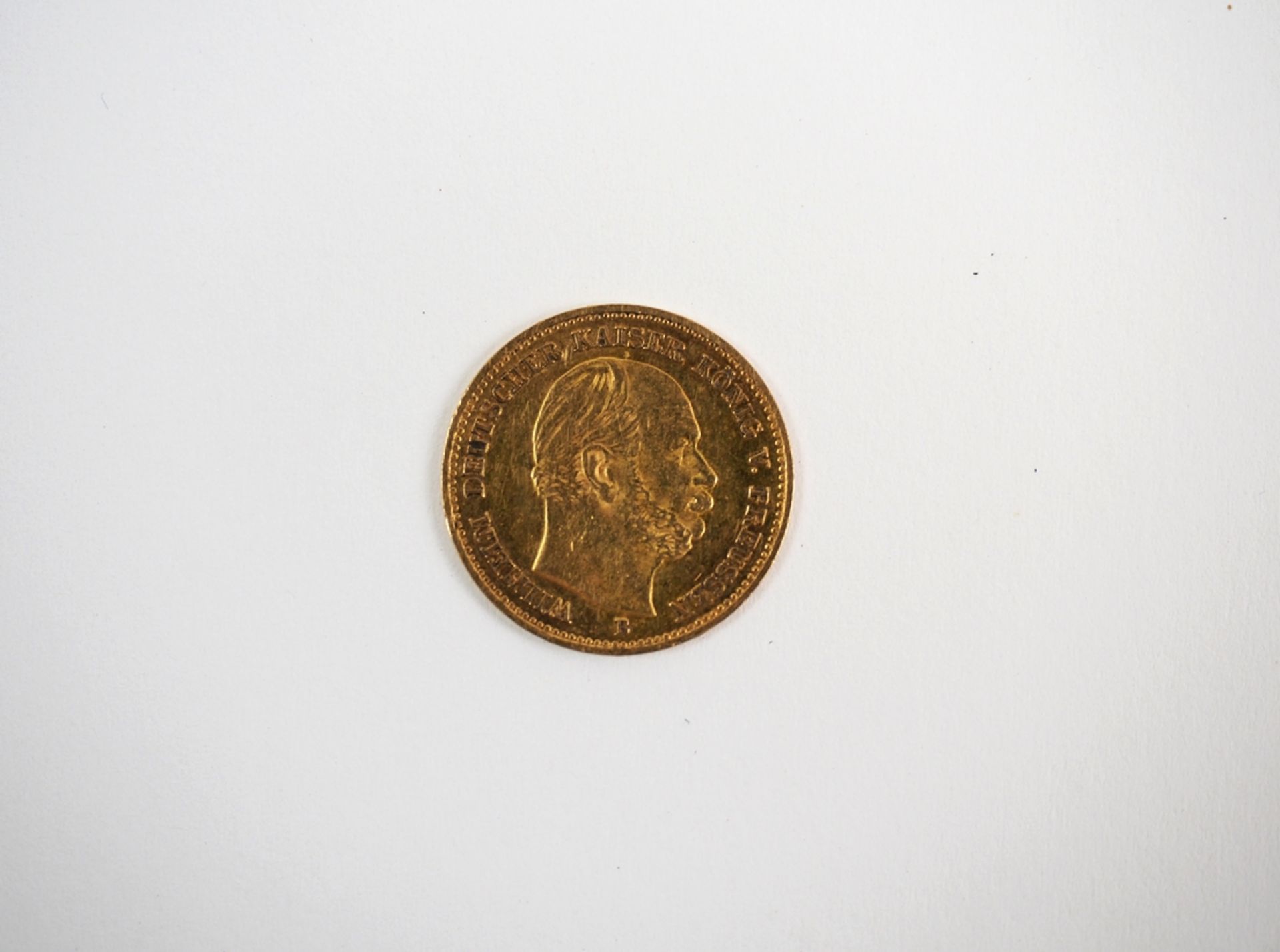 Preussen: 5 Mark - 1877 GOLD.