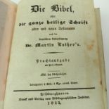 Die Bibel. Martin Luther, 1845.