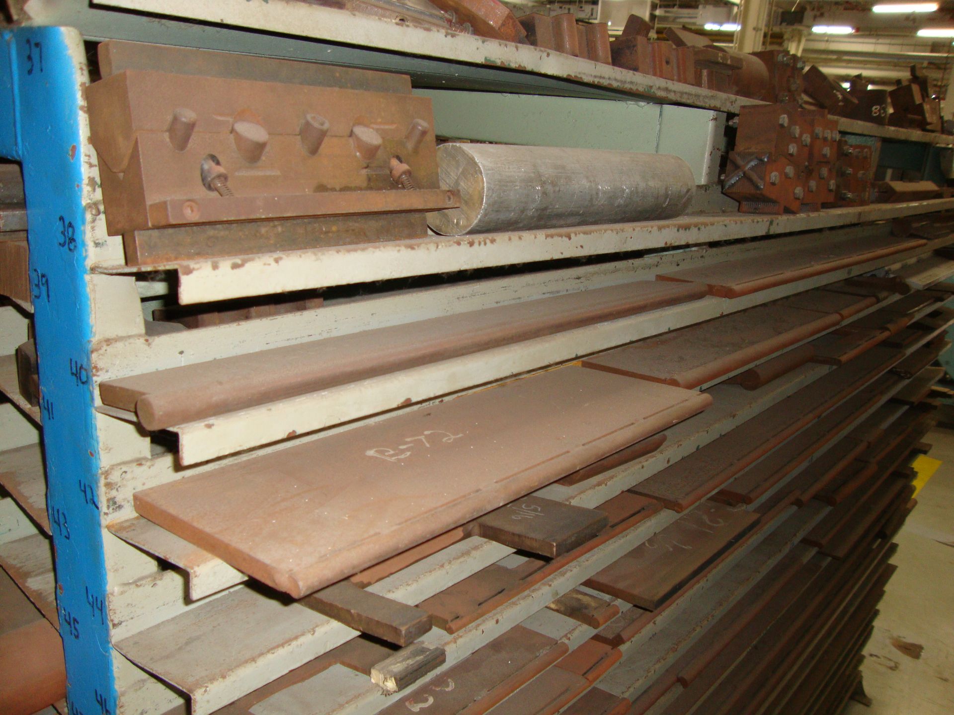 Lot of approx. 90 Assorted Press Brake Dies, up to 59" long Note-Rack NOT Included - Image 3 of 17