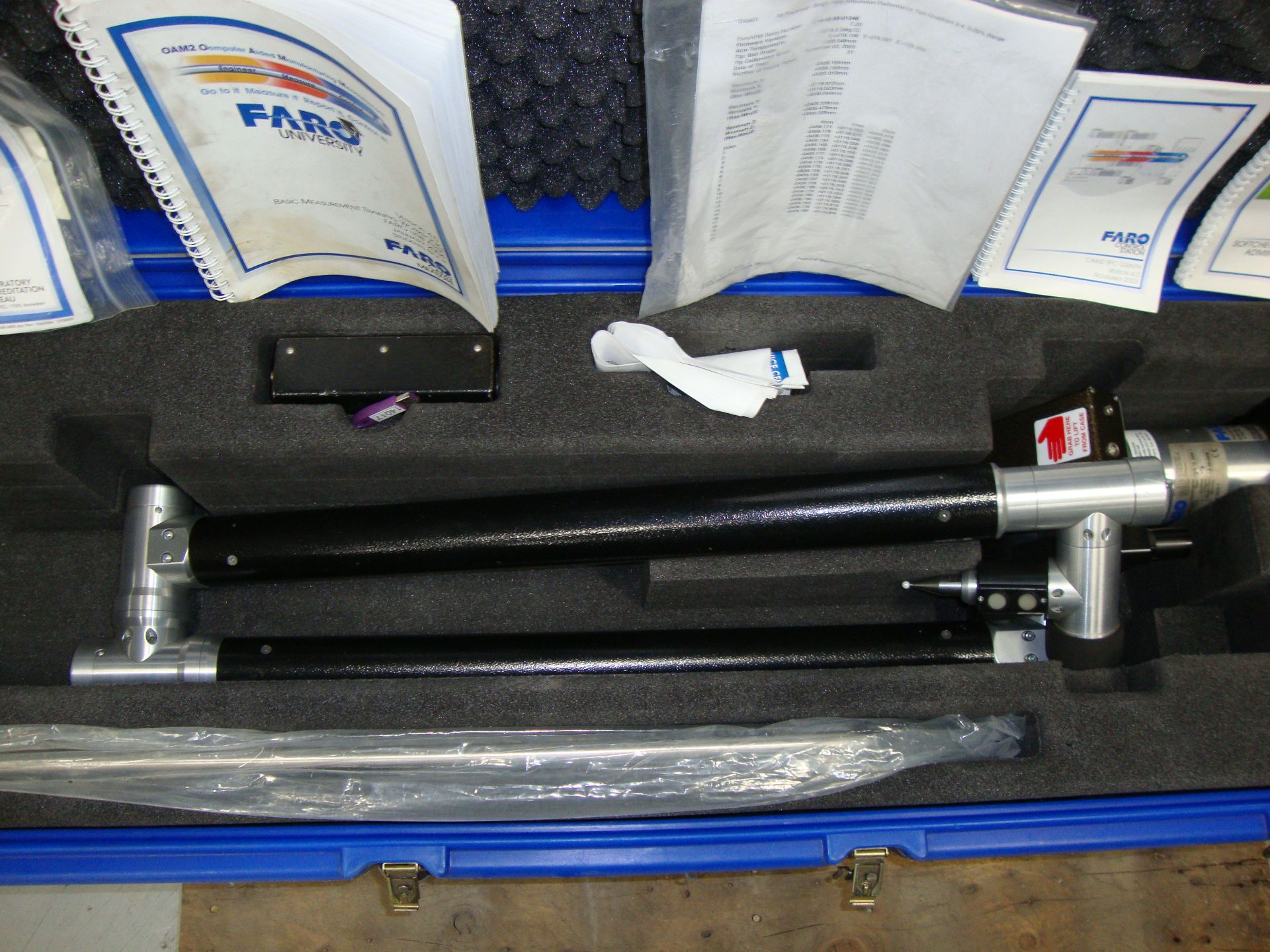 Faro Gold Arm Portable CMM with PC in Storage Case - Image 3 of 23