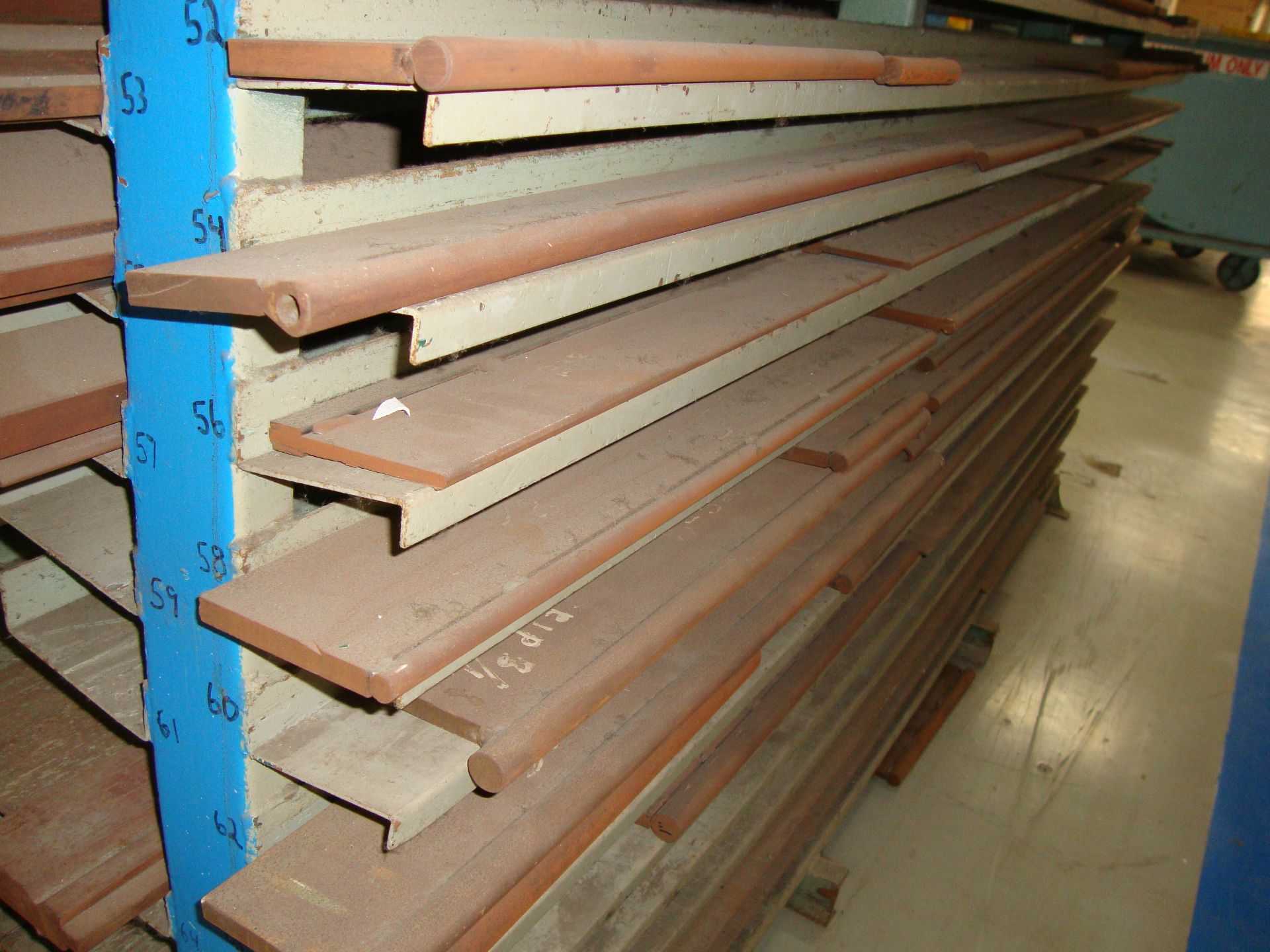 Lot of approx. 90 Assorted Press Brake Dies, up to 59" long Note-Rack NOT Included - Image 5 of 17