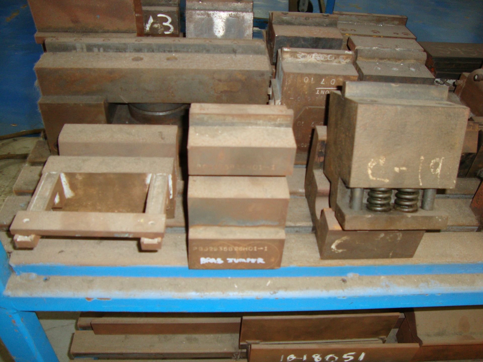 Large Lot of approx. 145 Assorted Press Brake Dies Note-Cart NOT Included - Image 16 of 28