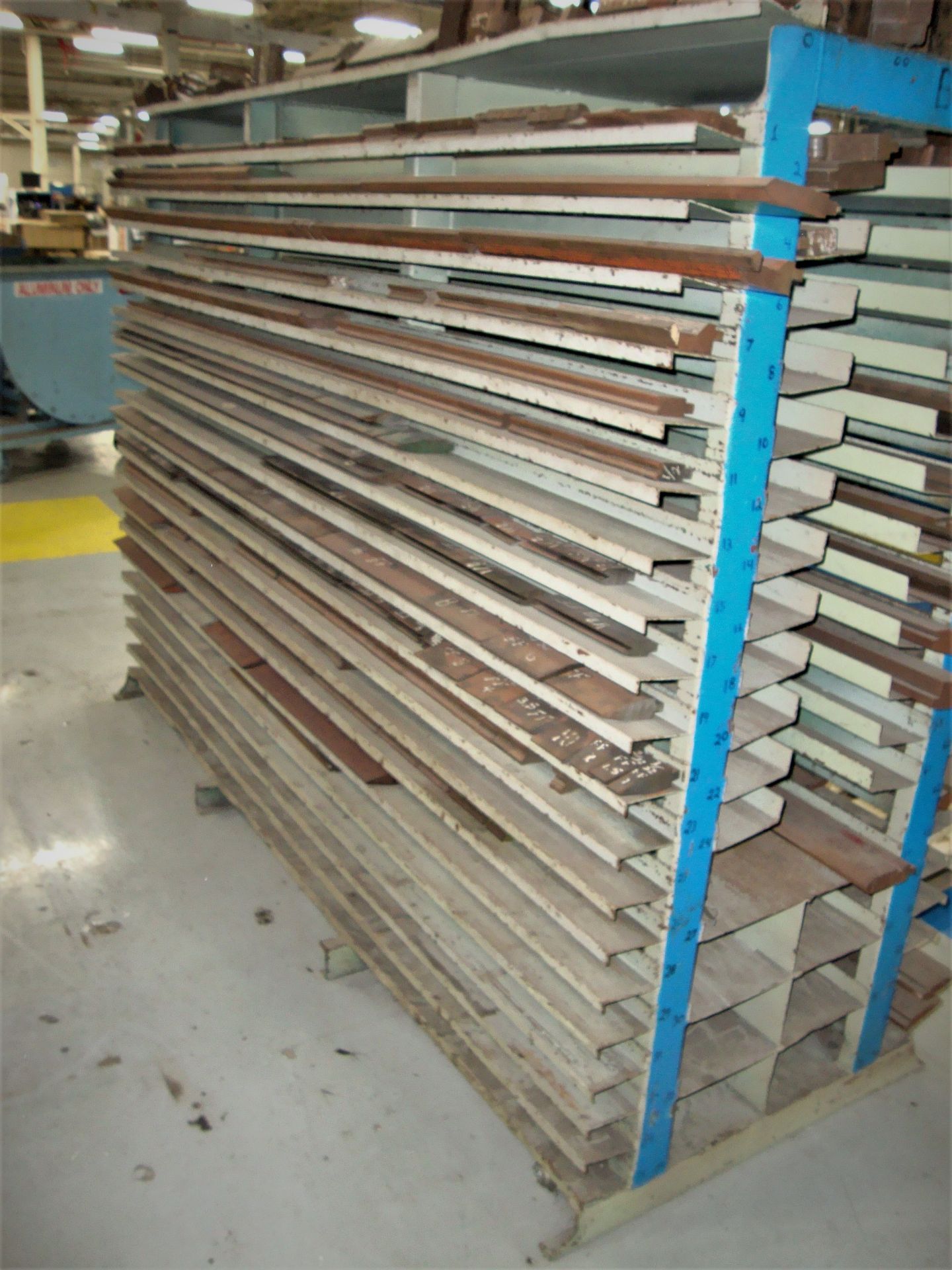 Lot of approx. 172 Assorted Press Brake Dies, up to 48" long Note-Rack NOT Included - Image 2 of 12