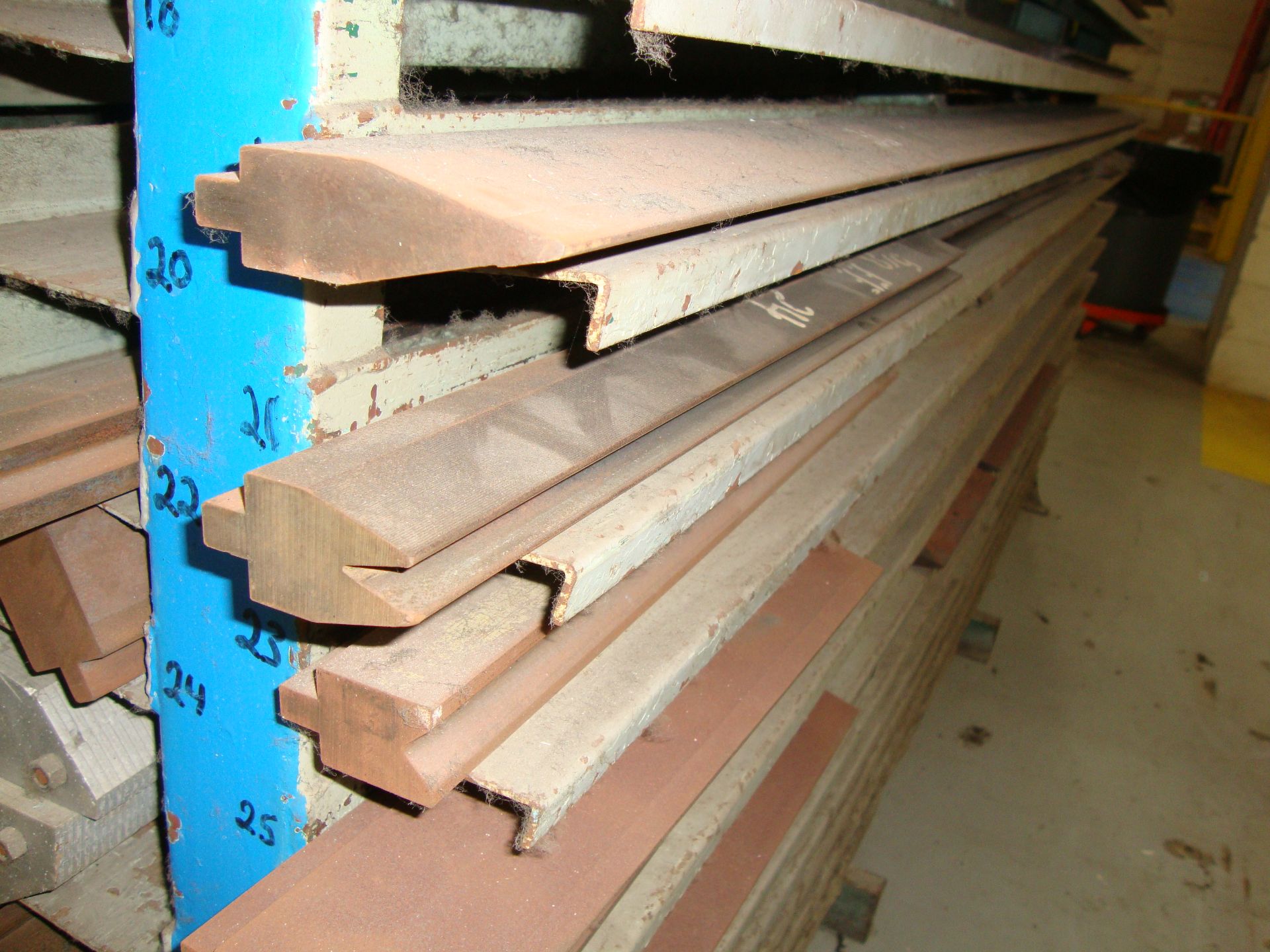 Lot of approx. 172 Assorted Press Brake Dies, up to 48" long Note-Rack NOT Included - Image 6 of 12