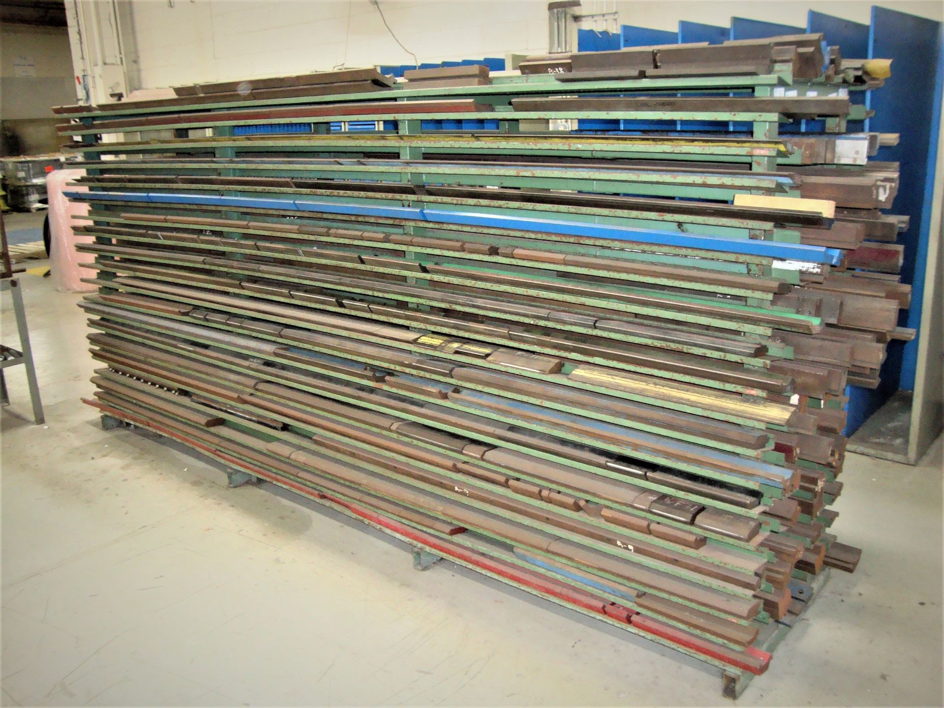 Die Rack ONLY, approx. 144" x 36' x 70" tall, Note-Cannot be removed until Rigging Day