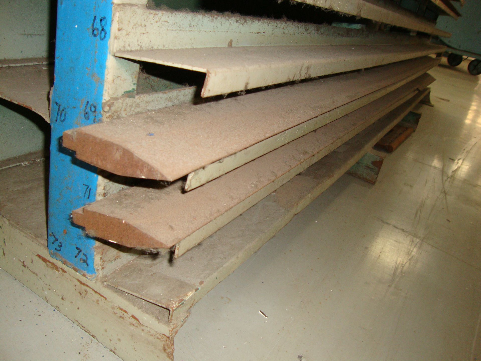 Lot of approx. 90 Assorted Press Brake Dies, up to 59" long Note-Rack NOT Included - Image 7 of 17