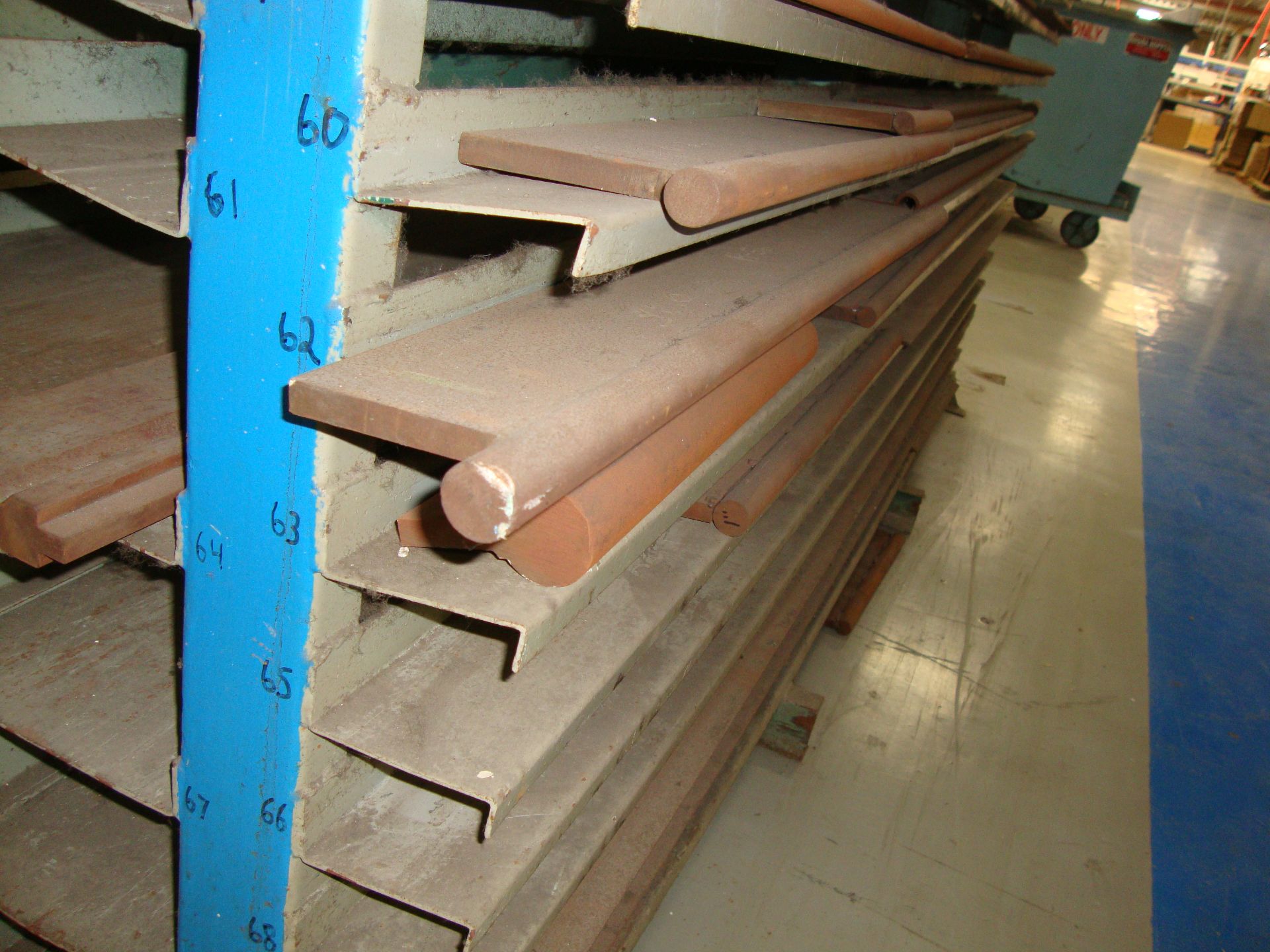 Lot of approx. 90 Assorted Press Brake Dies, up to 59" long Note-Rack NOT Included - Image 6 of 17