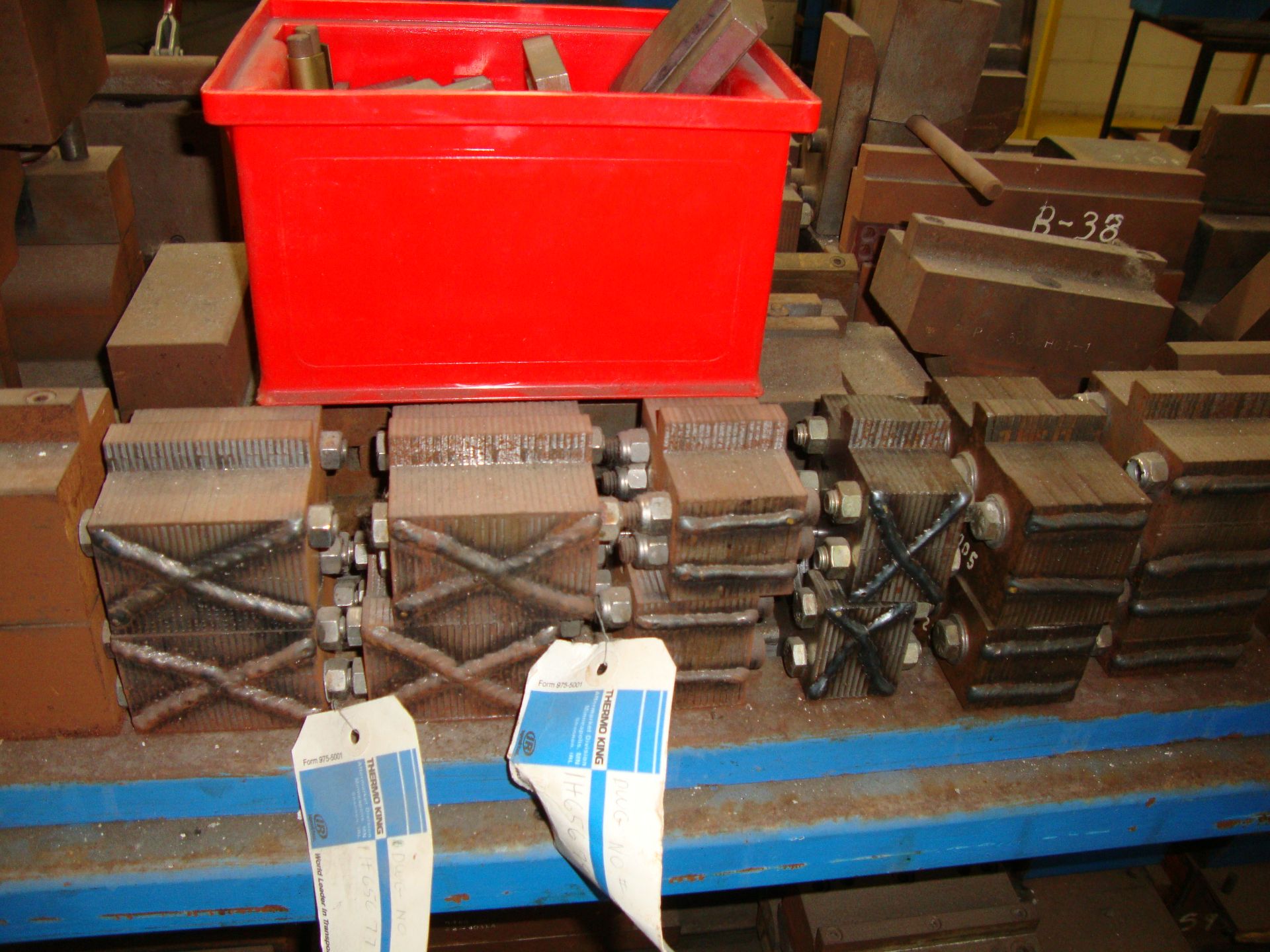 Large Lot of approx. 145 Assorted Press Brake Dies Note-Cart NOT Included - Image 12 of 28