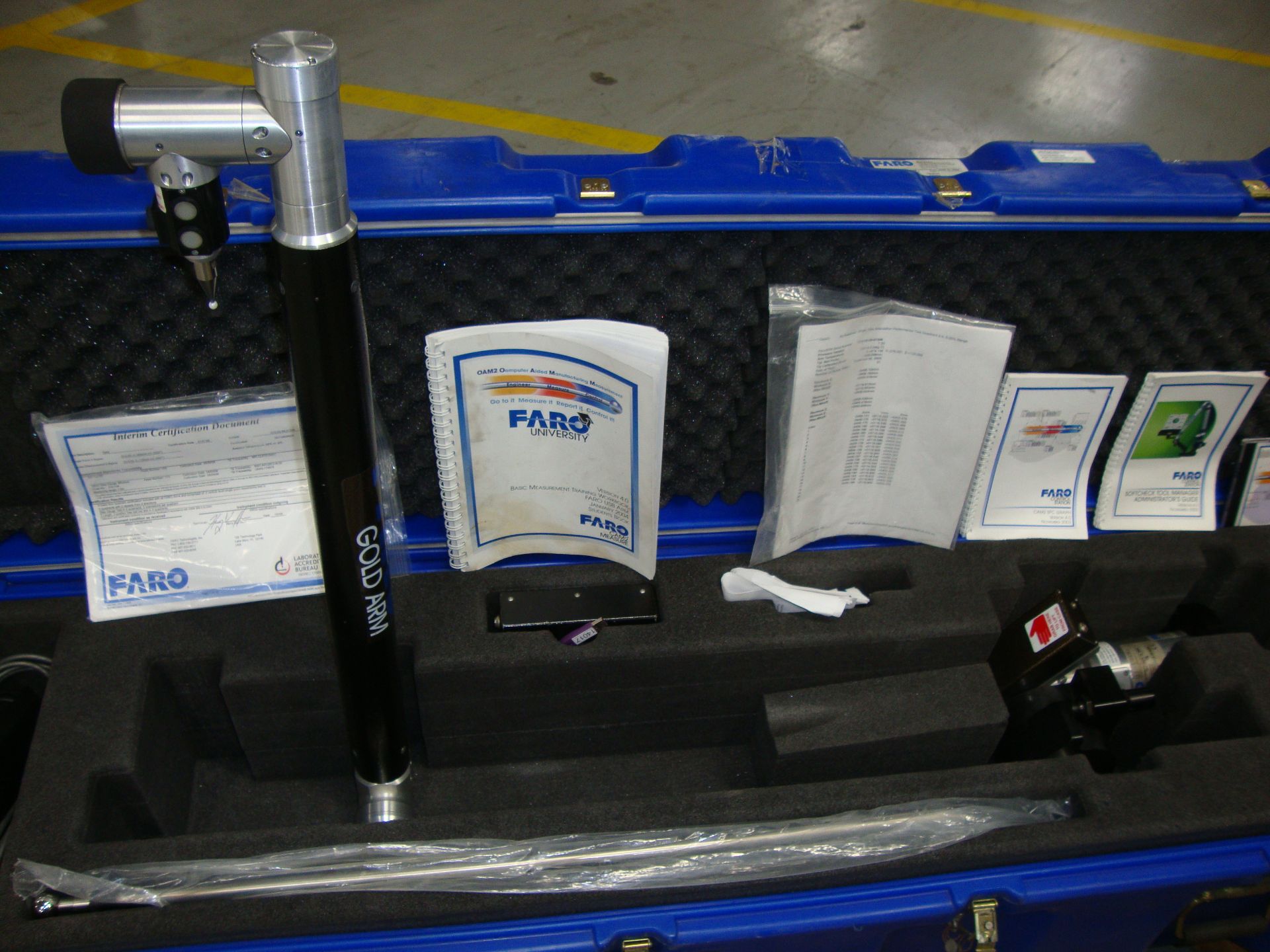 Faro Gold Arm Portable CMM with PC in Storage Case - Image 4 of 23