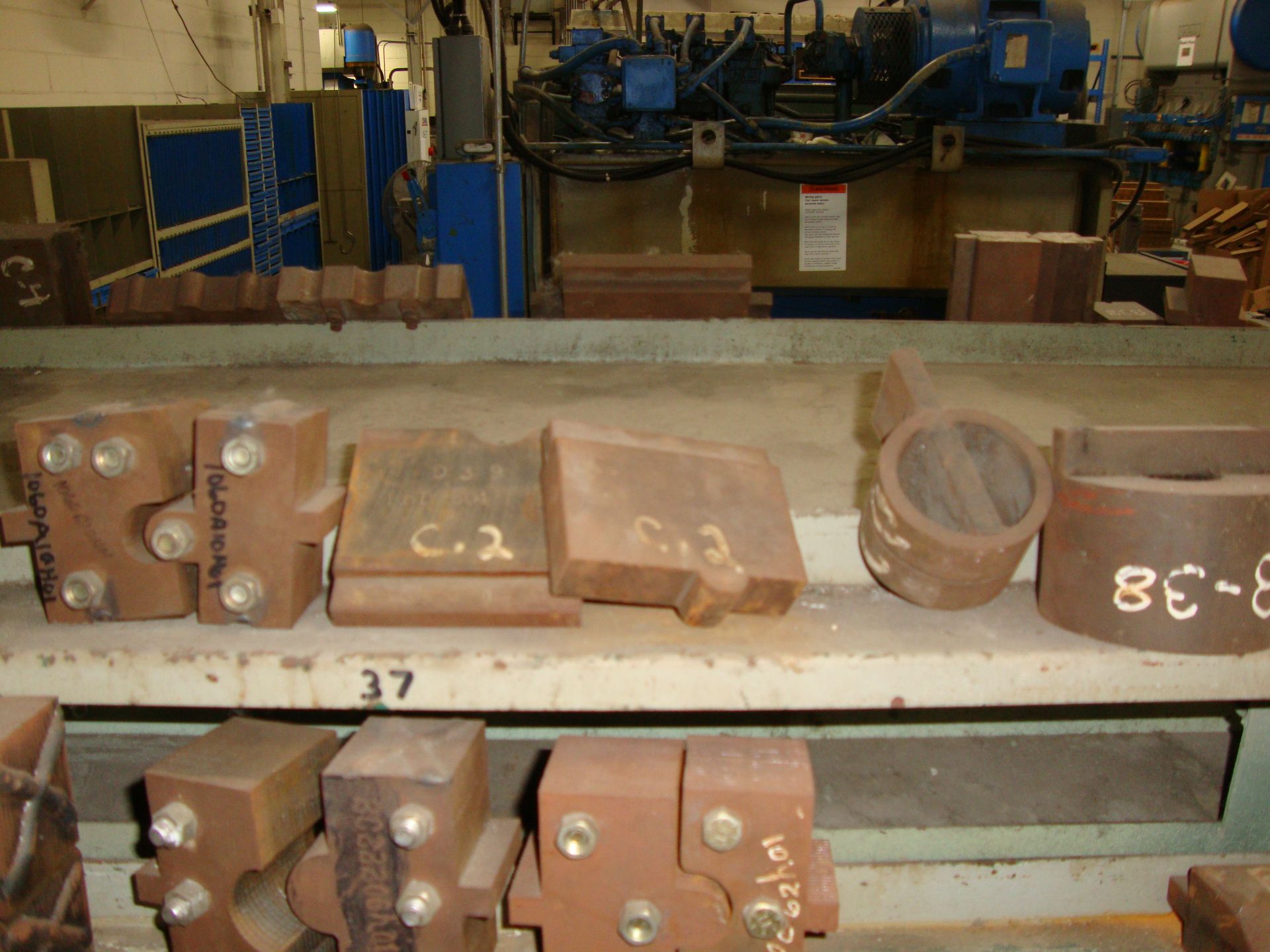 Lot of approx. 77 Assorted Press Brake Dies, up to 60" long Note-Rack NOT Included - Image 15 of 22