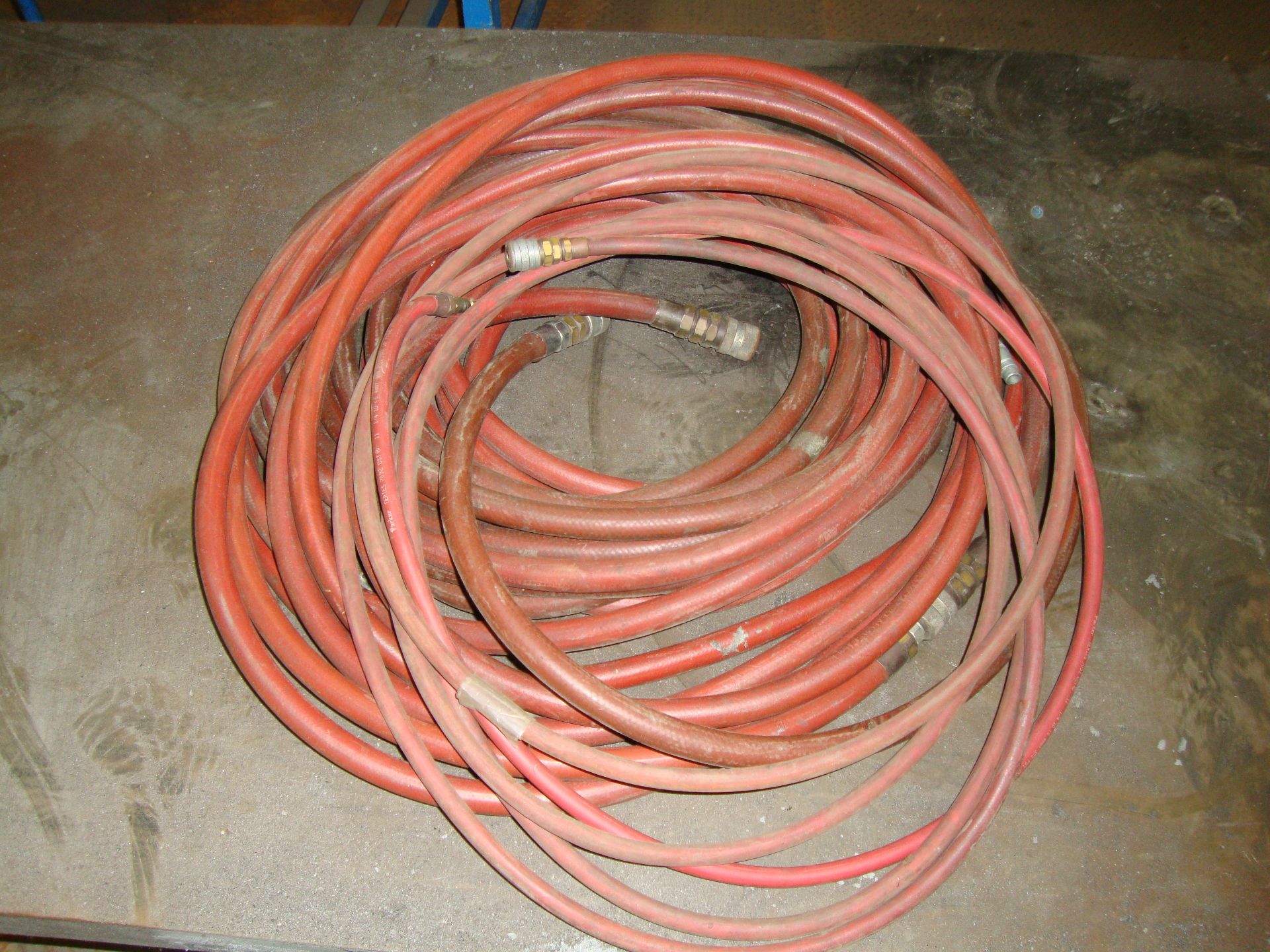 Lot of Assorted Air Hoses