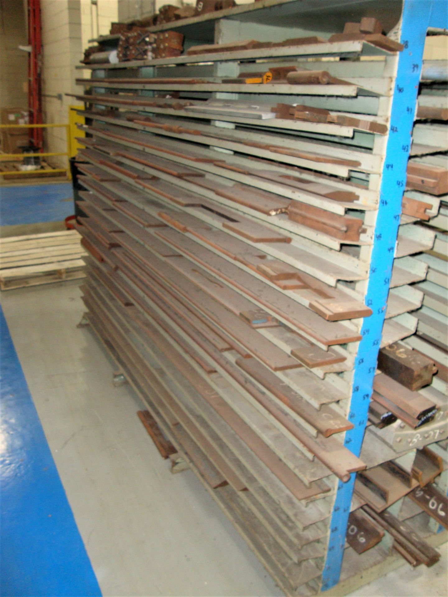 Lot of approx. 90 Assorted Press Brake Dies, up to 59" long Note-Rack NOT Included - Image 2 of 17