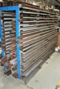 Lot of approx. 180 Assorted Press Brake Dies, up to 72" long,